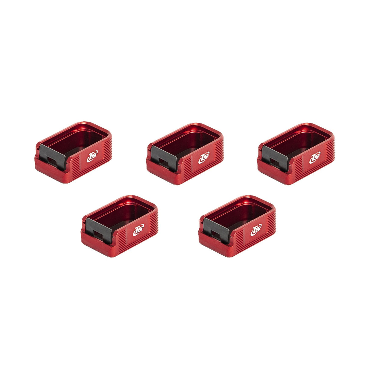 CZ Shadow 2, CZ 75 & SP-01 fondello caricatore alu TS - set di 5 pz | +2 colpi