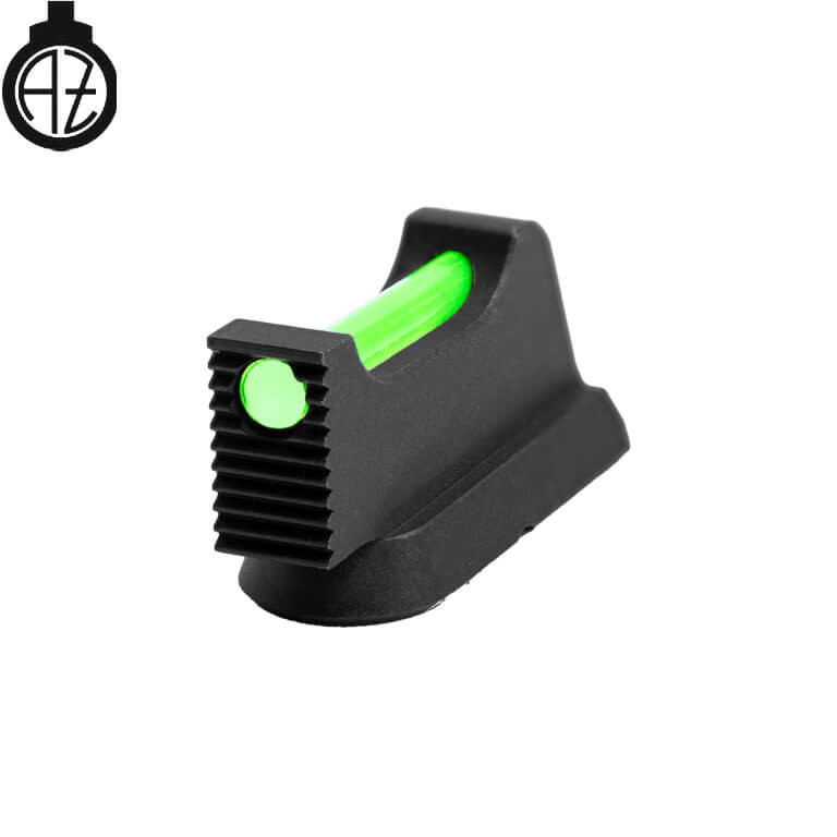 CZ Shadow 2 Korn mit Fiberoptik | 7.5 x 1.5 mm