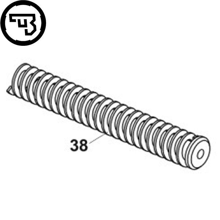 CZ P-07 Rückstoßfederbaugruppe | Teil #38