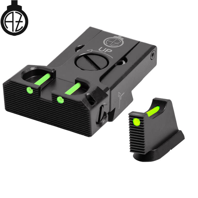 CZ 75B, CZ P-01, CZ 75 SP-01 mire regolabili | fibra ottica B