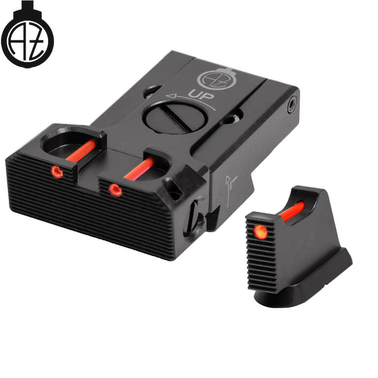 CZ 75B, CZ P-01, CZ 75 SP-01 mire regolabili | fibra ottica B