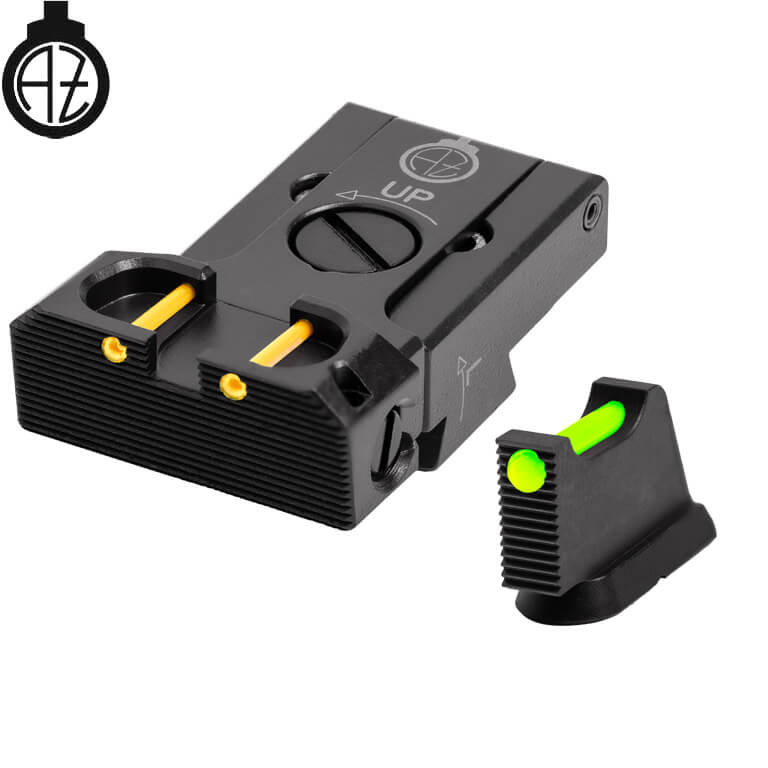 CZ 75B, CZ P-01, CZ 75 SP-01 mire regolabili | fibra ottica B