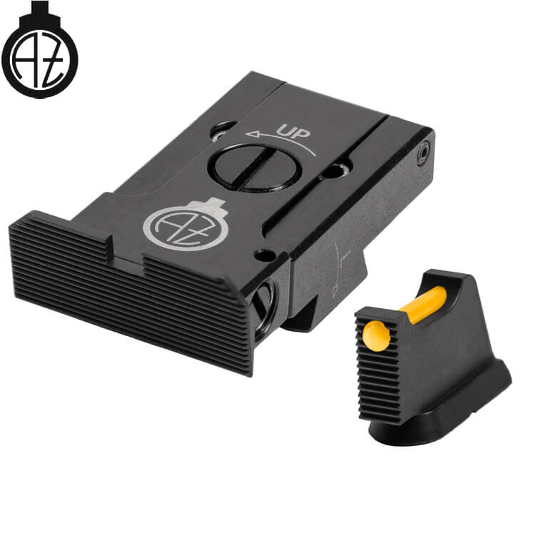 CZ 75B, CZ P-01, CZ 75 SP-01 organes de visée réglables | fibre optique A