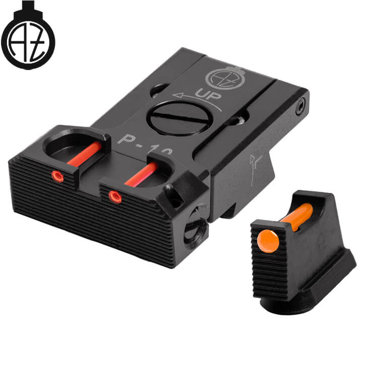 CZ P-10 mire regolabili | fibra ottica B