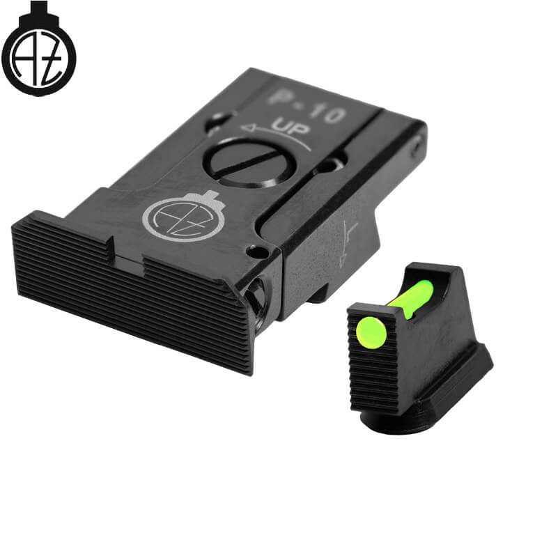 CZ P-10 organes de visée réglables | fibre optique A