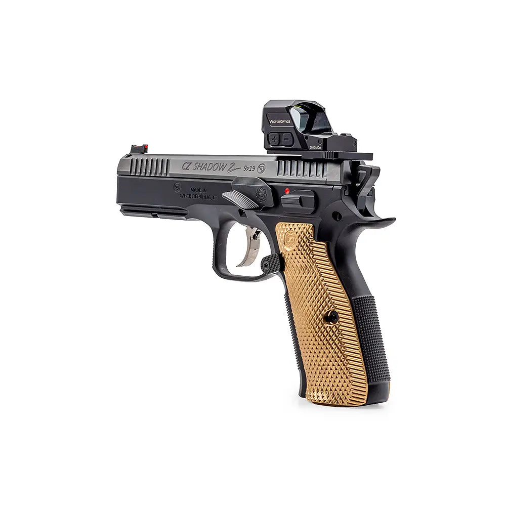 CZ Shadow 2 Schlittenfanghebel mit geschützter Daumenauflage