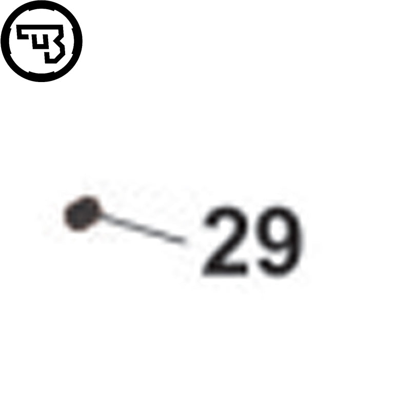 CZ 457 Ressort d'arrêtoir de culasse | pièce n°29