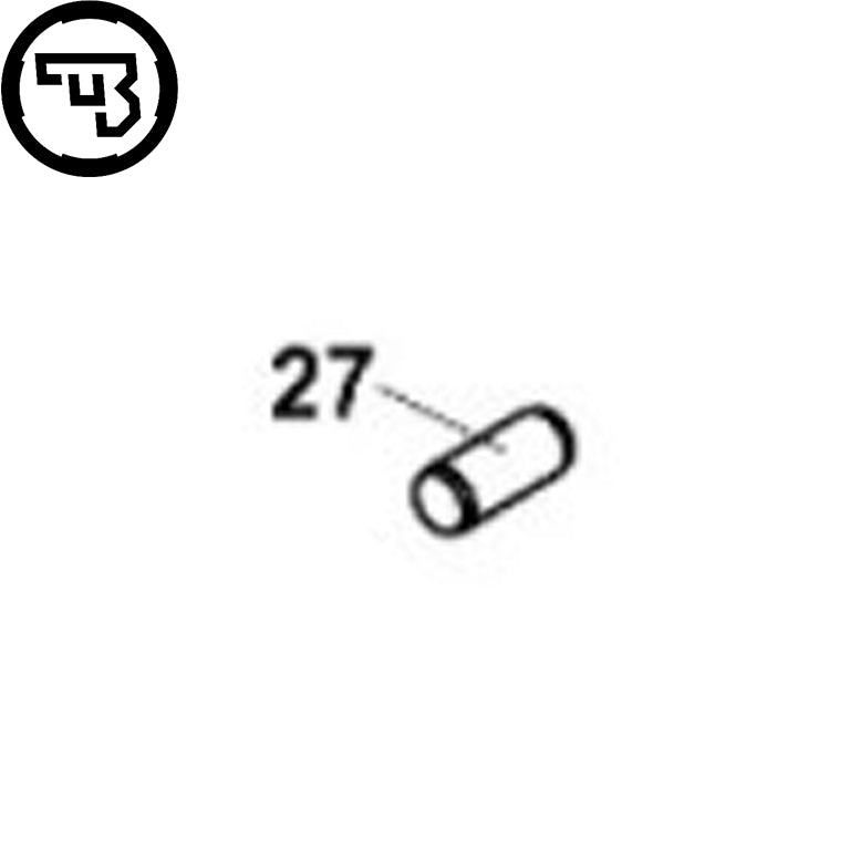 CZ P-10, CZ P-07 & P-09 axe de ressort de bouton de déverrouillage du chargeur| pièce n°27