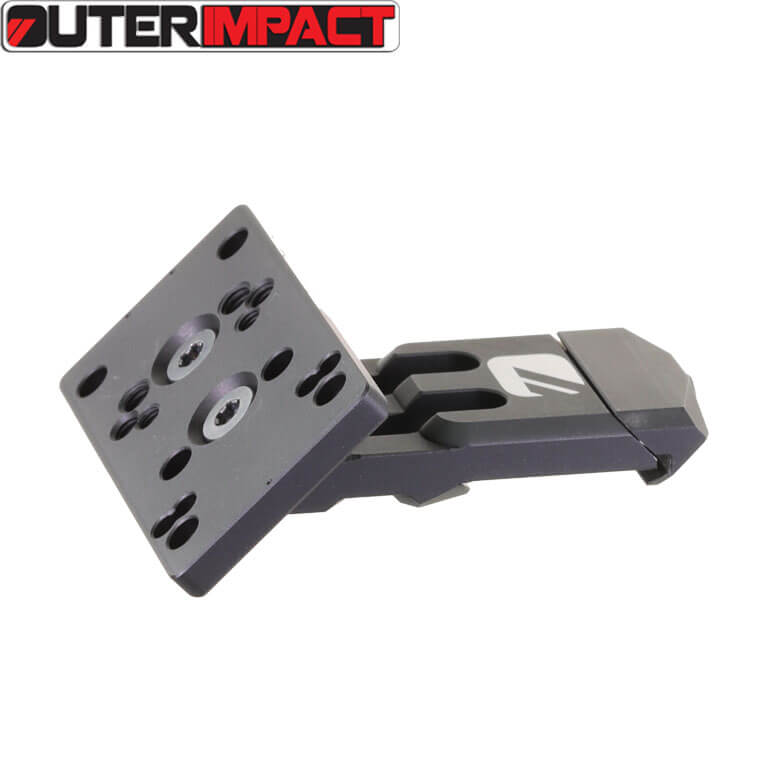 CZ Scorpion, CZ Bren 2 Offset-Rotpunktmontage 45° | MRA Footprint