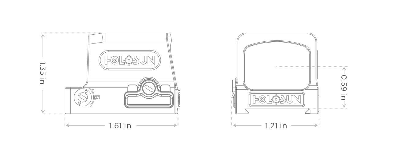 Holosun 509T X2 GR Holosun
