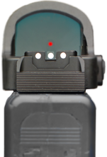 CZ Shadow 2 Carry jeu d'organes de visée hauts semi-réglables | avec fibre optique type B