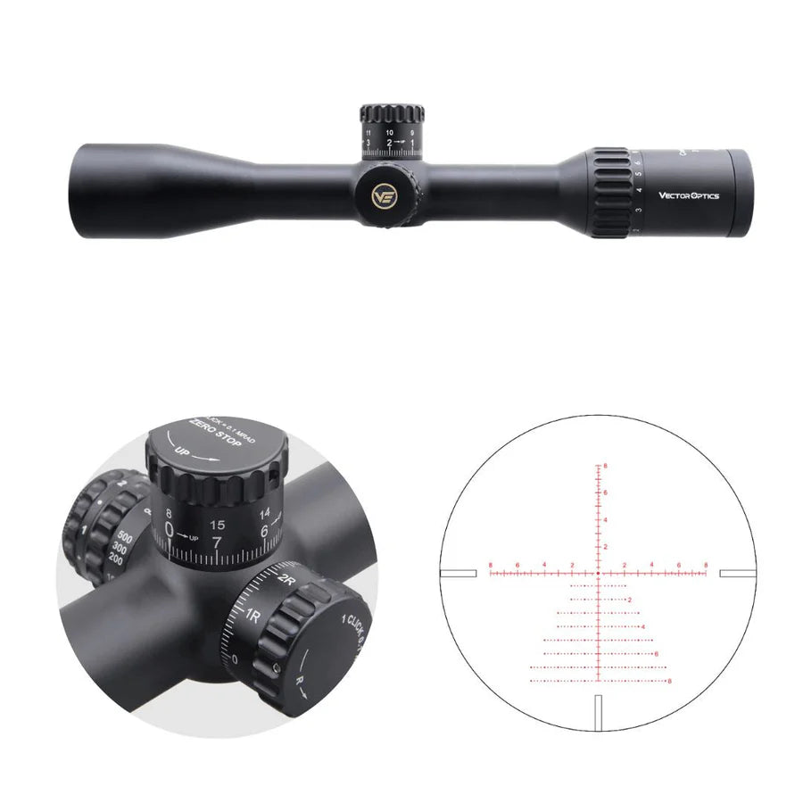 Vector Optics Continental x8 2-16x44 ED Tactical Zielfernrohr