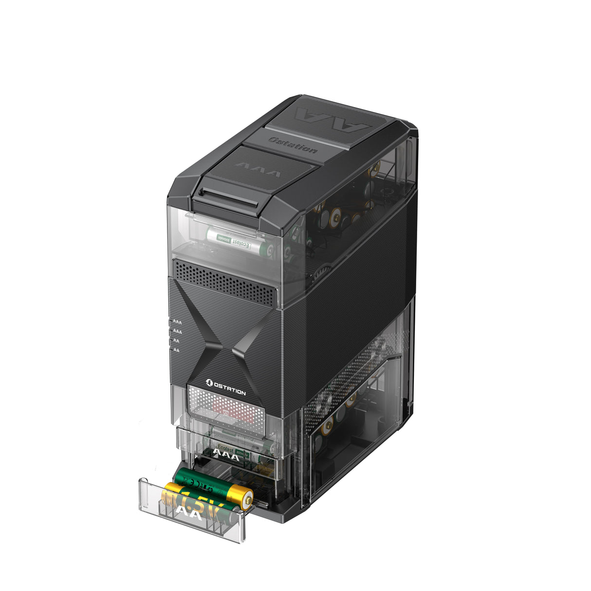 Olight Ostation 2 | chargeur de piles AA/AAA intelligent | 3-en-1