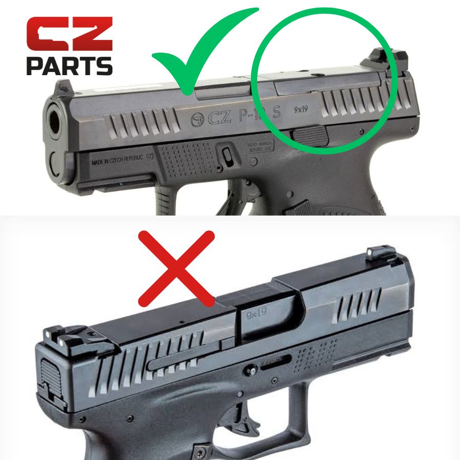 CZ P-10 piastra OR | Docter impronta