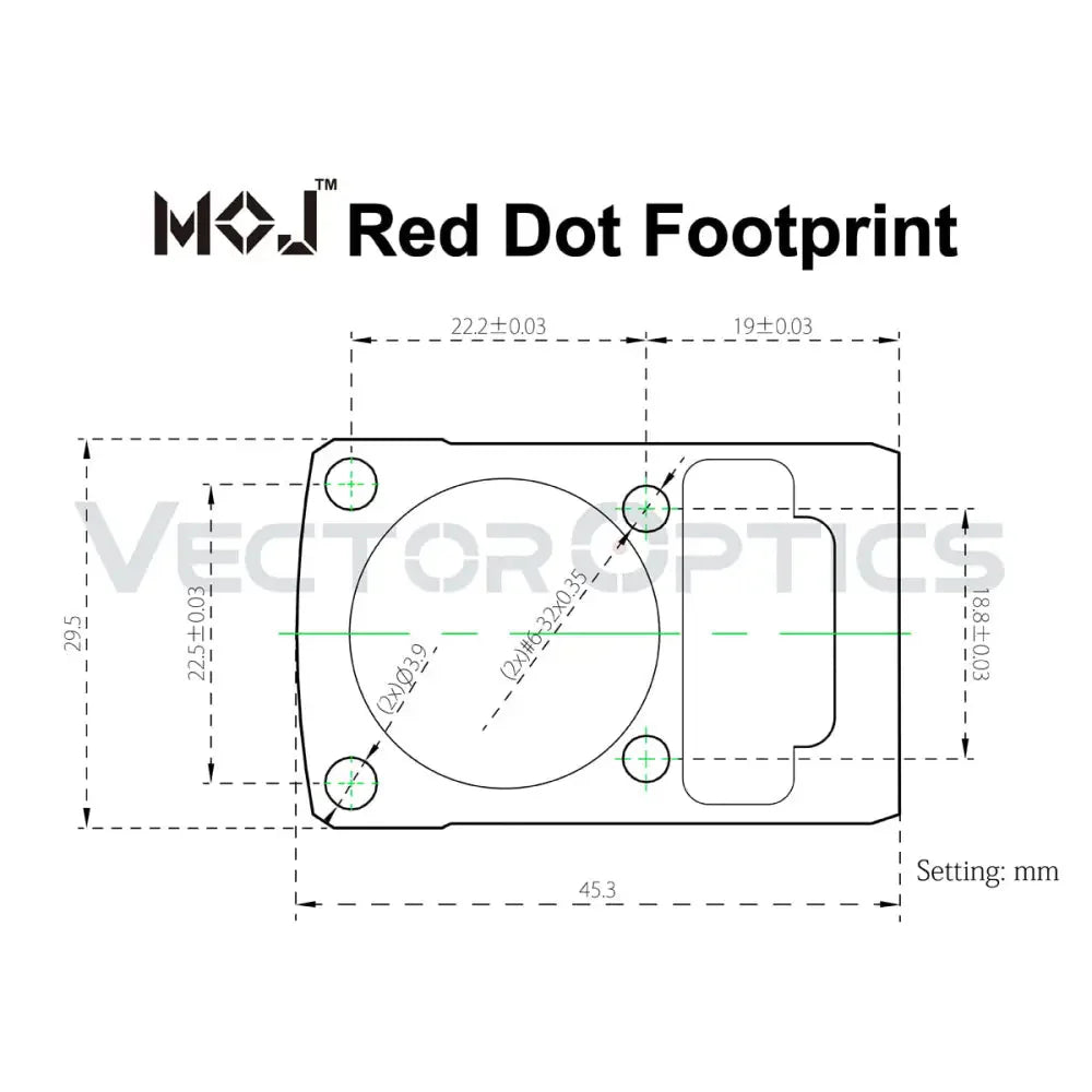 Vector Optics Frenzy 1x22x26 MOS red dot Vector Optics