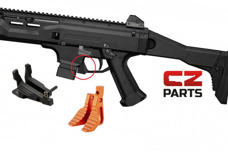 How to replace magazine release on CZ Scorpion Evo 3