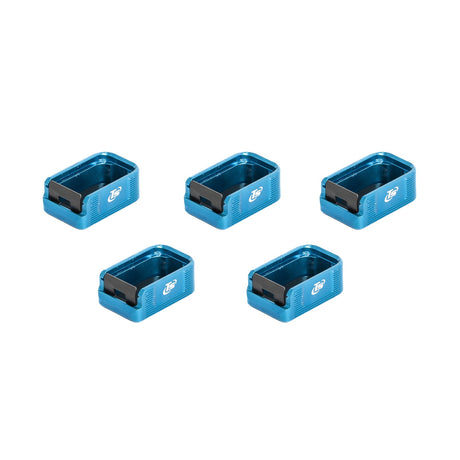 CZ Shadow 2, CZ 75 & SP-01 talons de chargeur alu TS - lot de 5 pcs | +2 cartouches