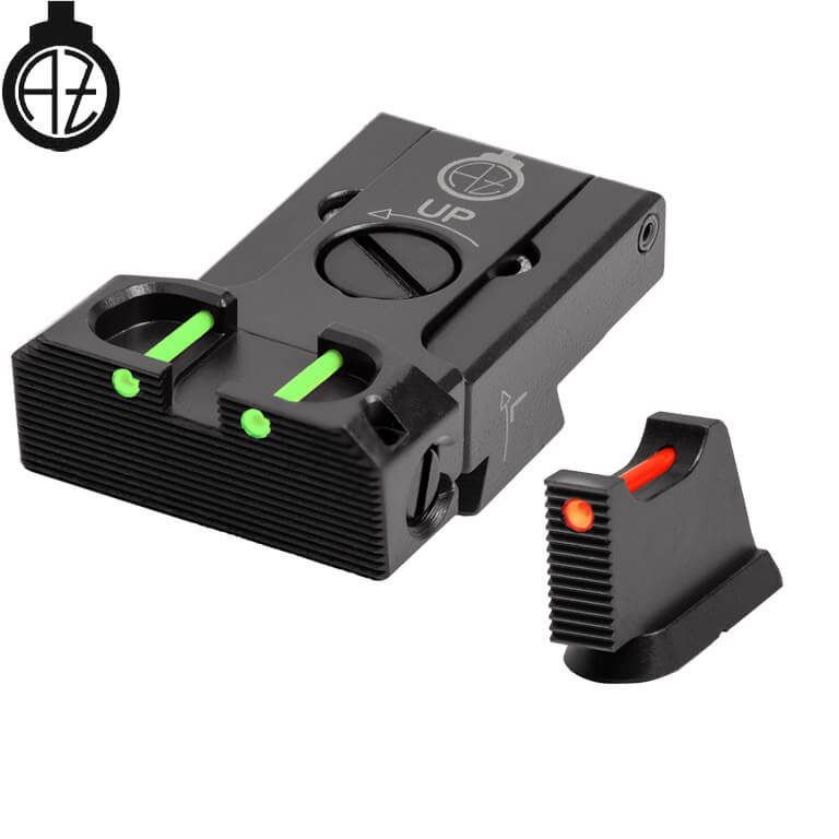 CZ 75B, CZ P-01, CZ 75 SP-01 mire regolabili | fibra ottica B 