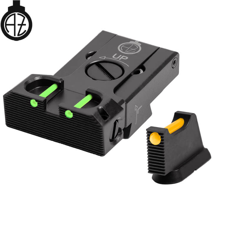 CZ 75B, CZ P-01, CZ 75 SP-01 mire regolabili | fibra ottica B 