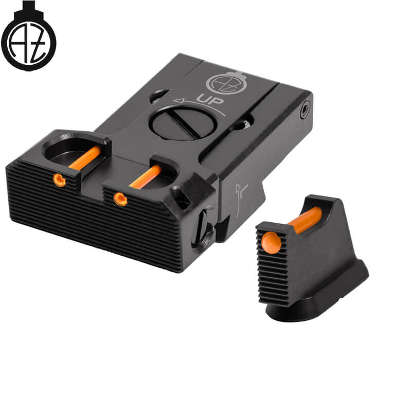 CZ 75B, CZ P-01, CZ 75 SP-01 mire regolabili | fibra ottica B 