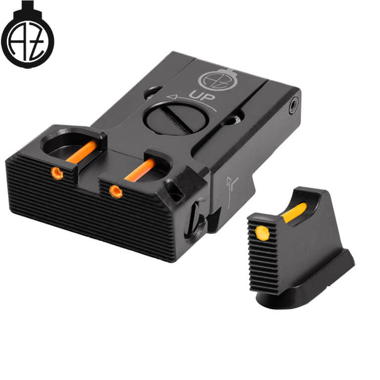 CZ 75B, CZ P-01, CZ 75 SP-01 mire regolabili | fibra ottica B 
