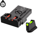 CZ 75B, CZ P-01, CZ 75 SP-01 mire regolabili | fibra ottica B 