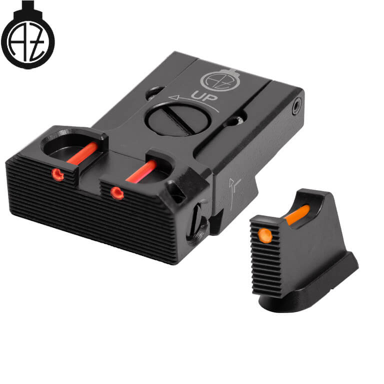 CZ 75B, CZ P-01, CZ 75 SP-01 mire regolabili | fibra ottica B 