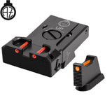 CZ 75B, CZ P-01, CZ 75 SP-01 mire regolabili | fibra ottica B 