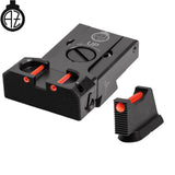 CZ 75B, CZ P-01, CZ 75 SP-01 mire regolabili | fibra ottica B 