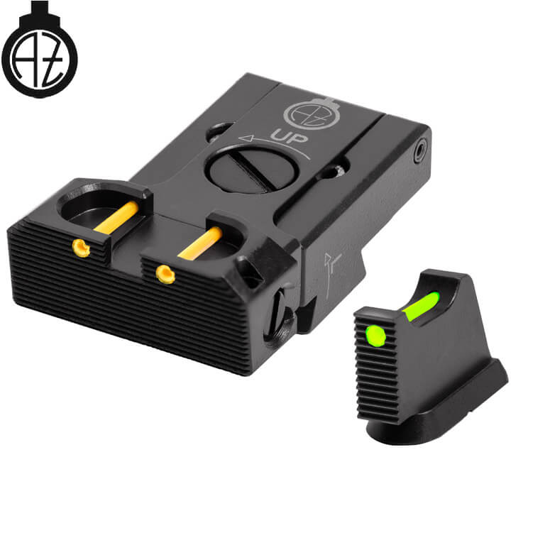 CZ 75B, CZ P-01, CZ 75 SP-01 mire regolabili | fibra ottica B 