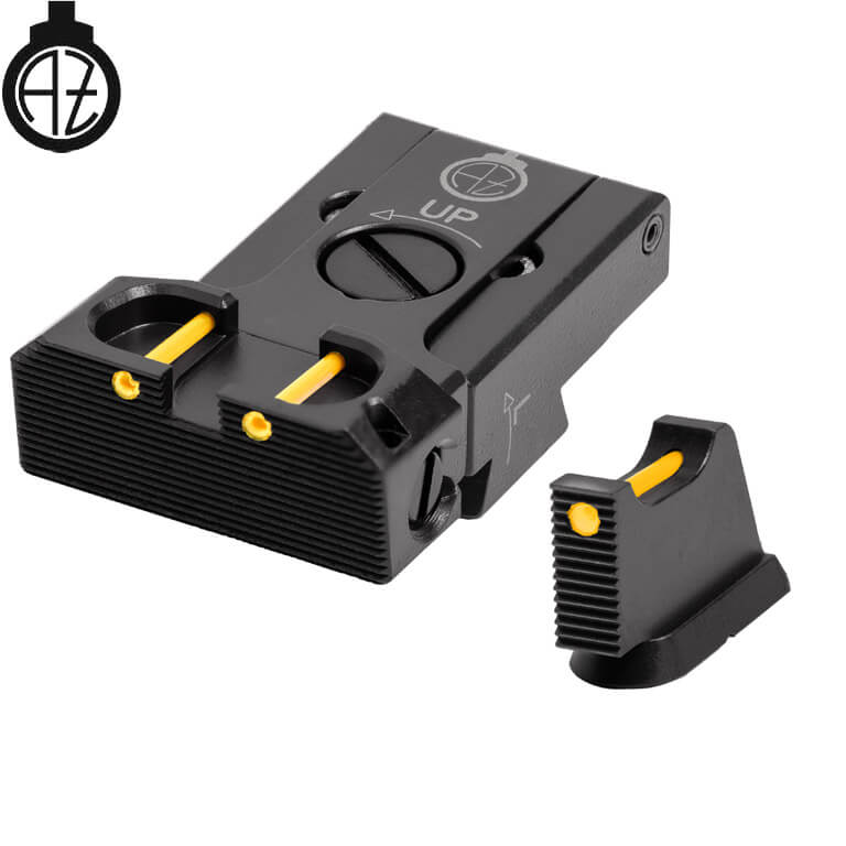 CZ 75B, CZ P-01, CZ 75 SP-01 mire regolabili | fibra ottica B 