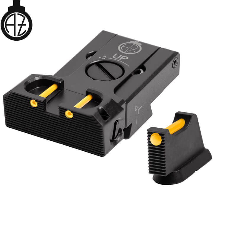 CZ 75B, CZ P-01, CZ 75 SP-01 mire regolabili | fibra ottica B 