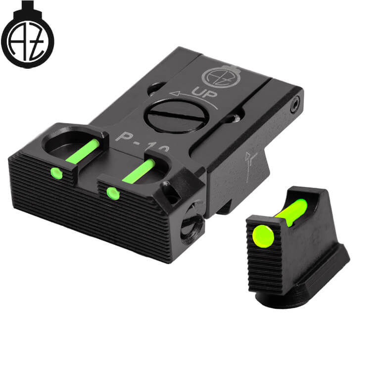 CZ P-10 mire regolabili | fibra ottica B 