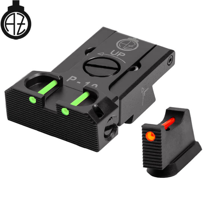 CZ P-10 mire regolabili | fibra ottica B 