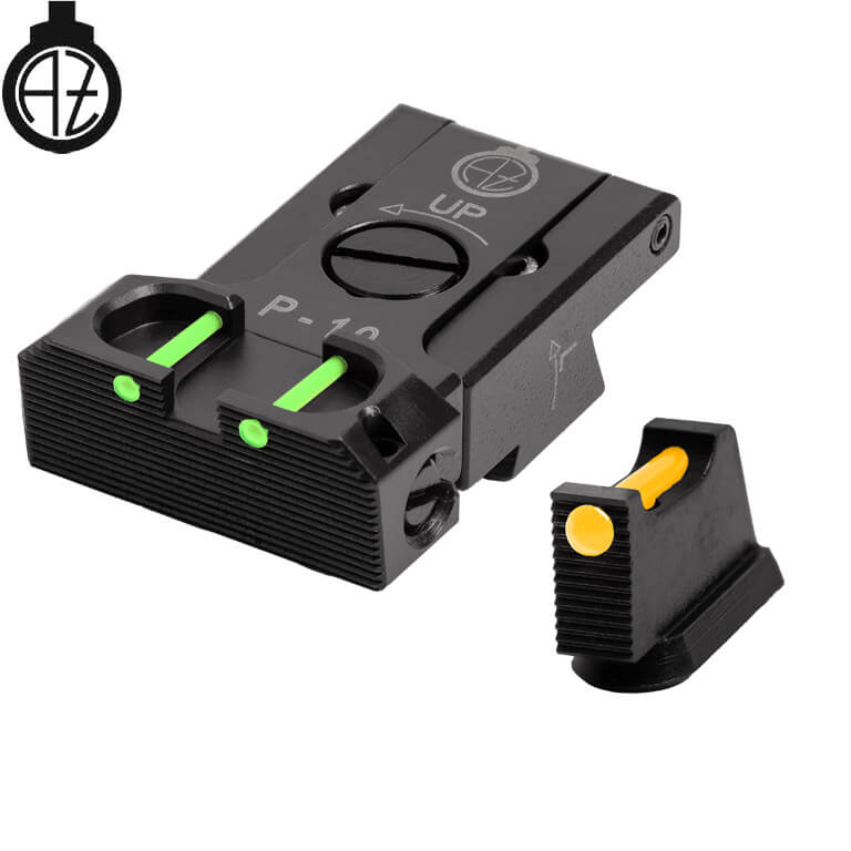CZ P-10 mire regolabili | fibra ottica B 