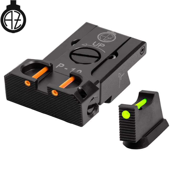 CZ P-10 mire regolabili | fibra ottica B 