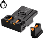 CZ P-10 mire regolabili | fibra ottica B 