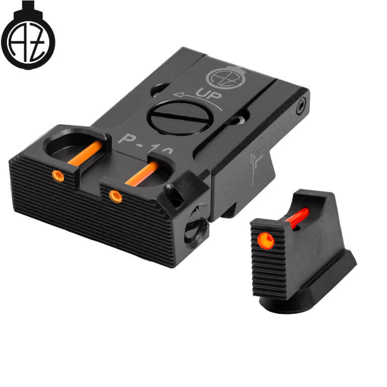 CZ P-10 mire regolabili | fibra ottica B 