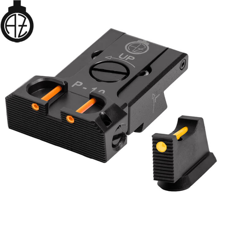 CZ P-10 mire regolabili | fibra ottica B 