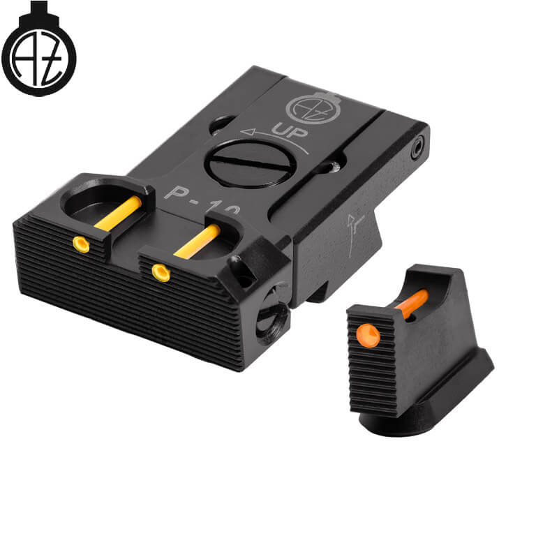 CZ P-10 mire regolabili | fibra ottica B 