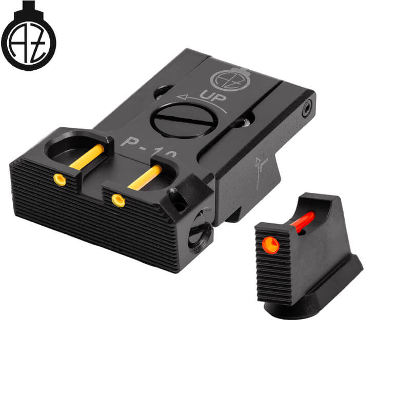 CZ P-10 mire regolabili | fibra ottica B 