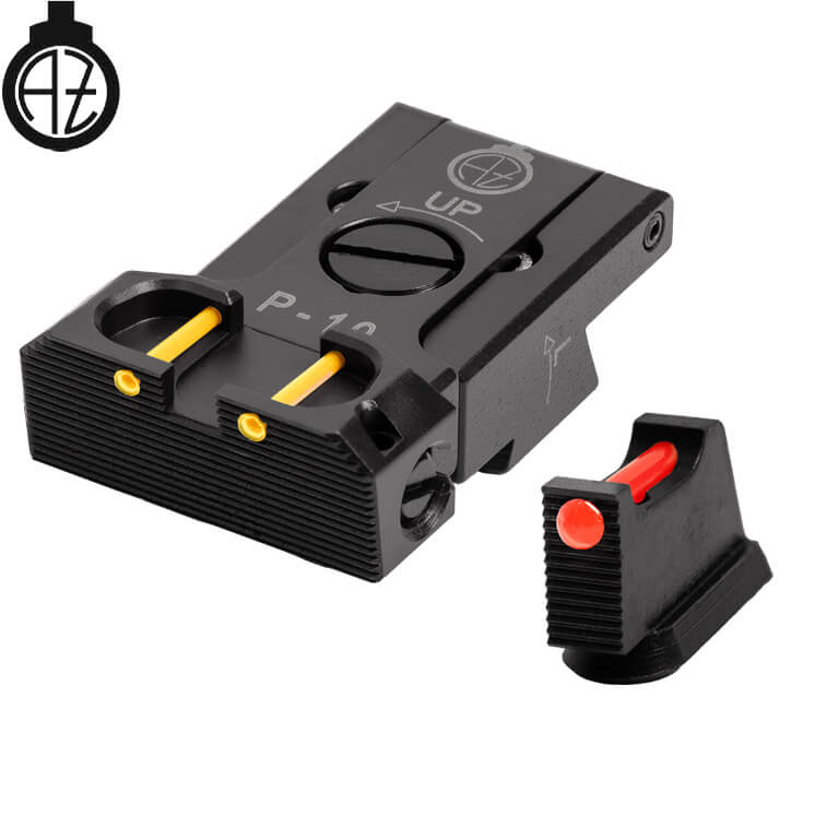 CZ P-10 mire regolabili | fibra ottica B 