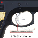 CZ Shadow 2, CZ 75 SP-01 Shadow déconnecteur Compétition en laiton