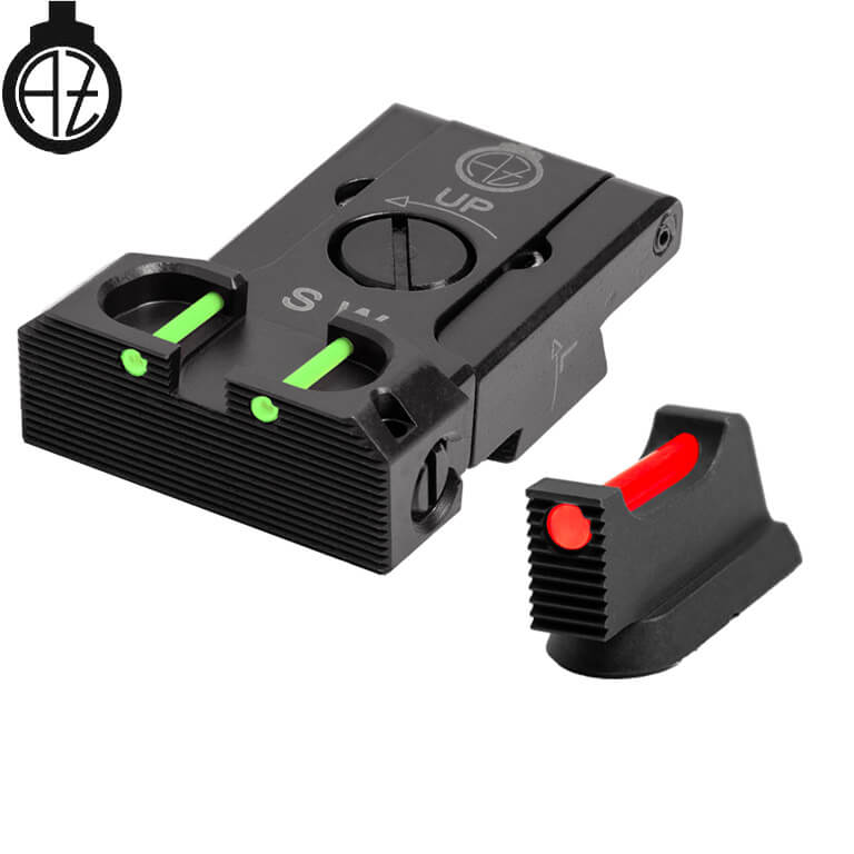 CZ Shadow 2, CZ 75 SP-01 Shadow mire regolabili | fibra ottica B 