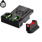 CZ Shadow 2, CZ 75 SP-01 Shadow mire regolabili | fibra ottica B 