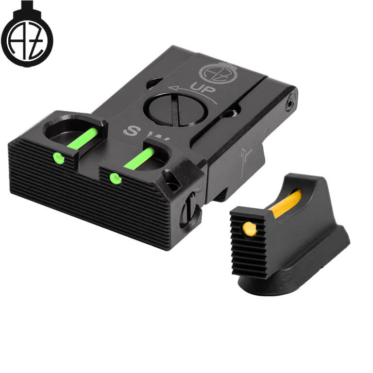 CZ Shadow 2, CZ 75 SP-01 Shadow mire regolabili | fibra ottica B 