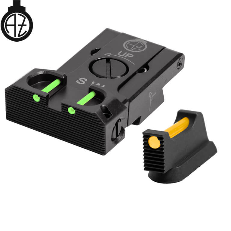 CZ Shadow 2, CZ 75 SP-01 Shadow mire regolabili | fibra ottica B 