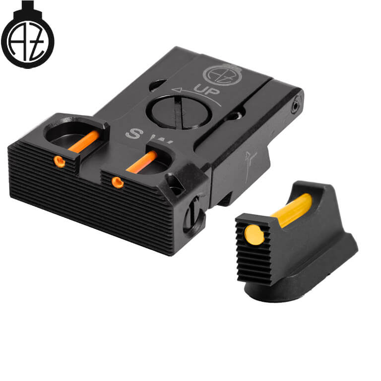 CZ Shadow 2, CZ 75 SP-01 Shadow mire regolabili | fibra ottica B 