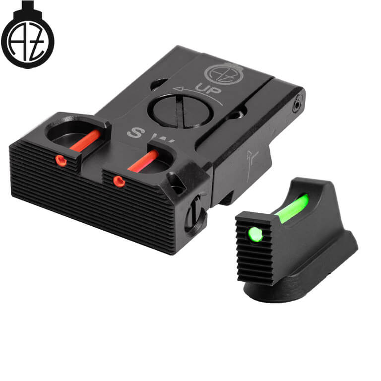 CZ Shadow 2, CZ 75 SP-01 Shadow mire regolabili | fibra ottica B 