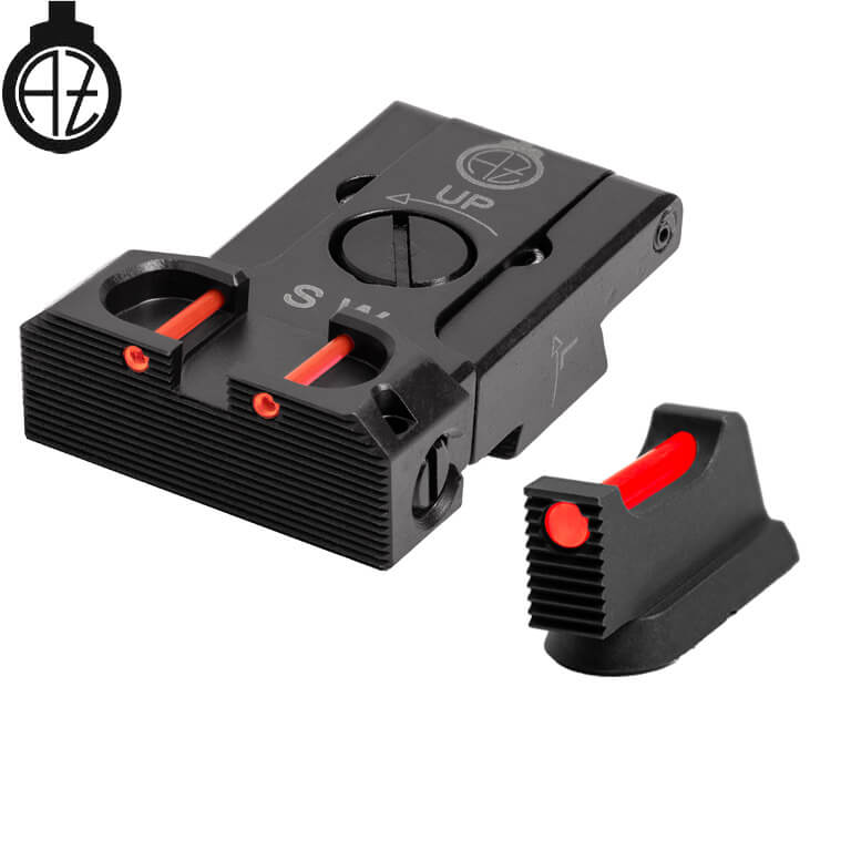 CZ Shadow 2, CZ 75 SP-01 Shadow mire regolabili | fibra ottica B 